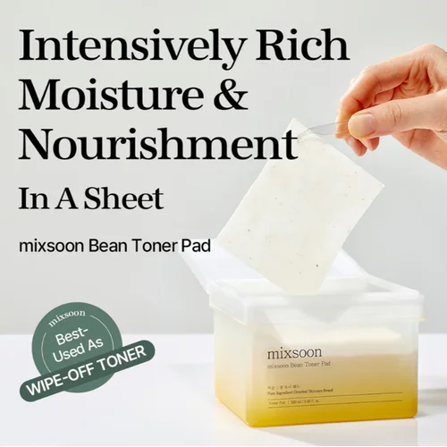 MIXSOON BEAN TONER PAD tonerio padeliai, 280 ml image 2