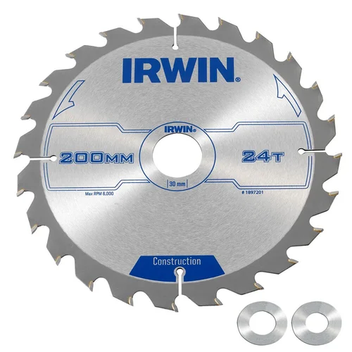 IRWIN Pjovimo diskas 200x30(20,16)x24T 2,5 mm ATB image 1