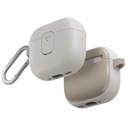 Uniq Clyde Lock dėklas AirPods 4, šviesiai rudas image 1