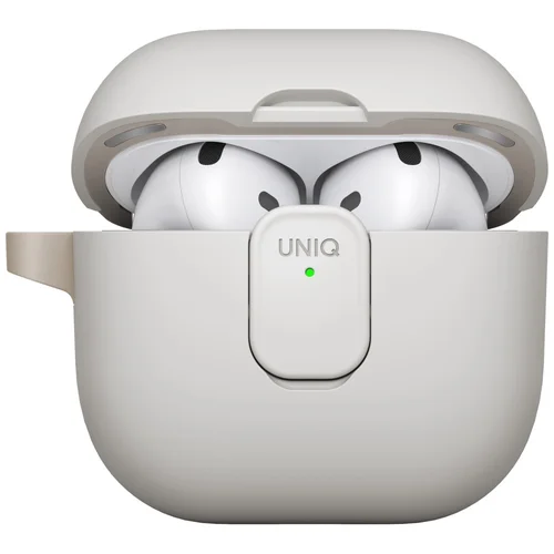 Uniq Clyde Lock dėklas AirPods 4, šviesiai rudas image 3