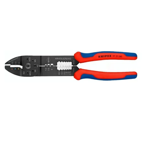 KNIPEX Replės laidų užspaudimui ir nuvalymui 240 mm image 1