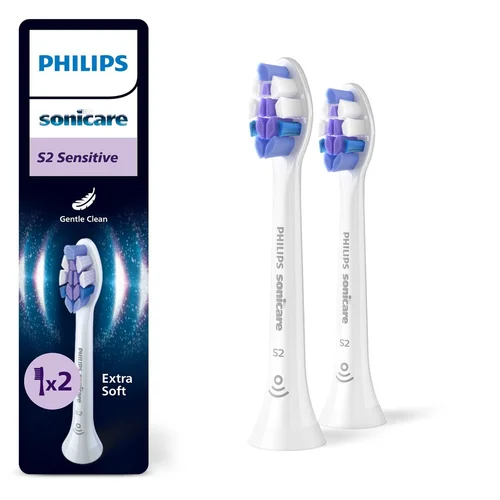 Philips HX6052/87 dantų šepetėlio galvutės, 2 vnt., baltos image 1