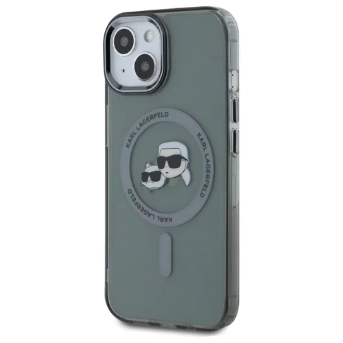 Karl Lagerfeld KLHMP15SHLSKCK iPhone 15 dėklas, juodas image 1