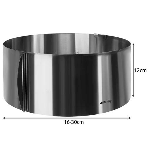 Reguliuojamas torto apvadas 16–30 cm, 12 cm image 3