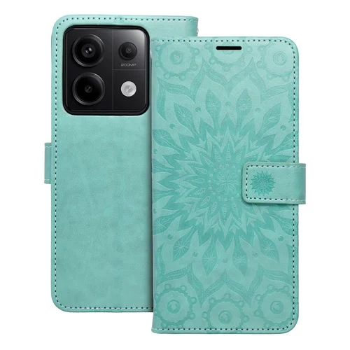 MEZZO knygų dėklas Xiaomi Redmi Note 13 Pro 5G, žalias image 1