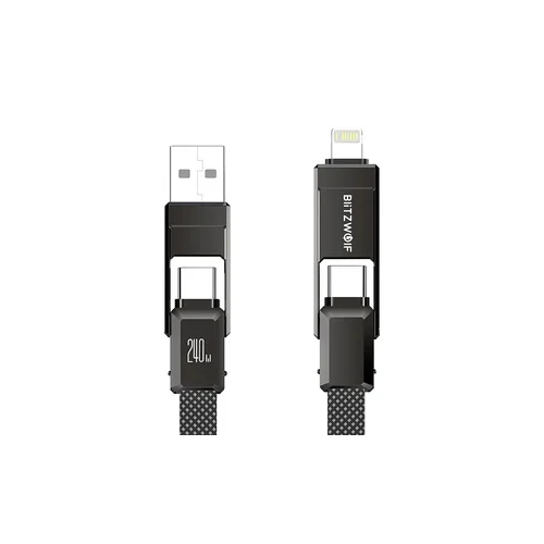 Blitzwolf BW-HDC7 4-in-1 laidas, 240 W, 1,2 m image 1