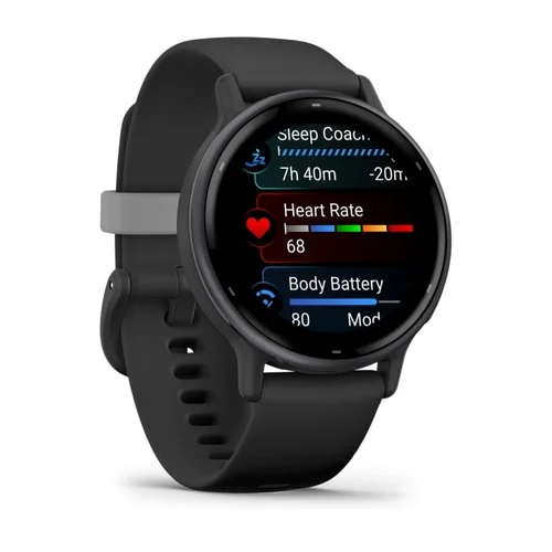 Garmin vívoactive 5 42 mm AMOLED juodas image 3