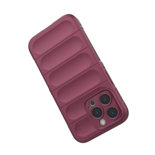 Magijos apsaugos dėklas iPhone 13 Pro Max, tamsiai raudonas image 3