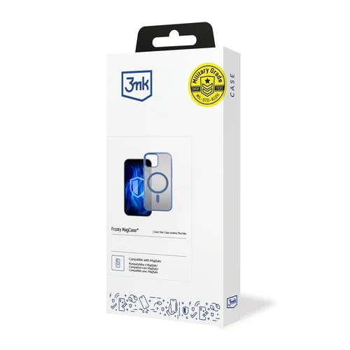 3mk Frosty MagCase Apple iPhone 14 Plus mėlynas dėklas image 2