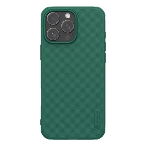 Nillkin Super Frosted Shield Pro dėklas iPhone 16 Pro Max, žalias image 2
