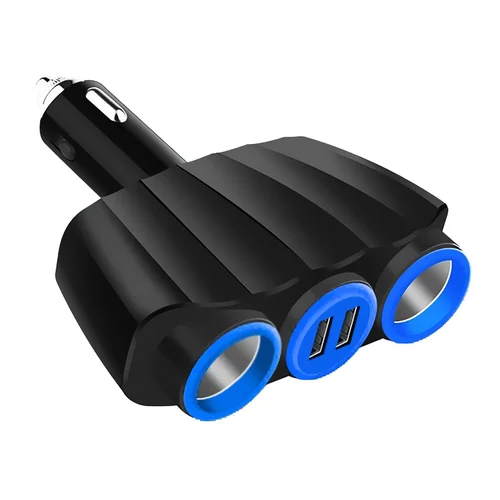 Vakoss TP-3268K automobilinis 2 USB skirstytuvas image 3