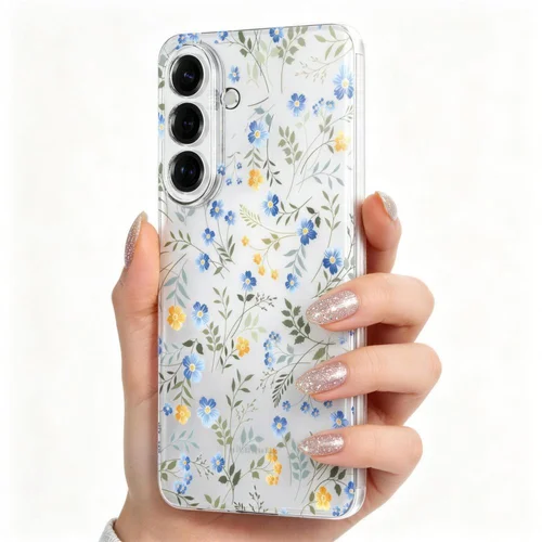 Tech-Protect FlexAir dėklas Samsung Galaxy A37 5G, spalvotos gėlės image 2