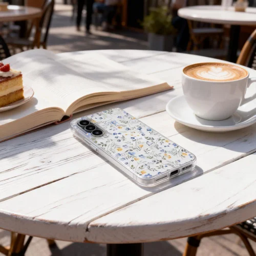 Tech-Protect FlexAir dėklas Samsung Galaxy A37 5G, spalvotos gėlės image 3
