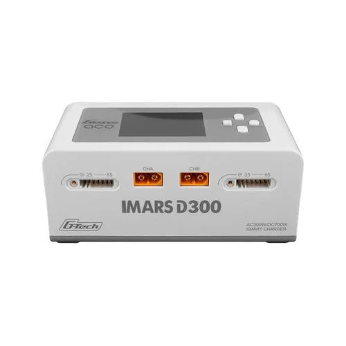 Gens Ace IMARS D300 G-Tech AC/DC įkroviklis, baltas image 2