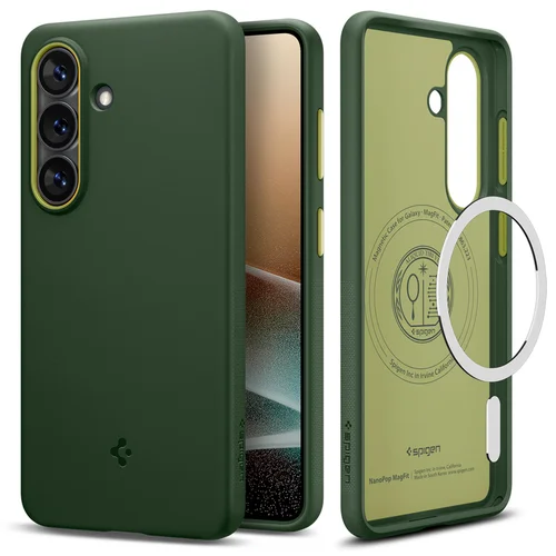 Spigen Nano Pop Mag dėklas Samsung Galaxy S26, žalias image 1