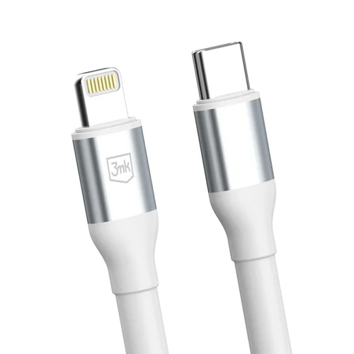 3mk Hyper Cable N-SERIES USB-C–Lightning 3 m 27 W baltas image 3