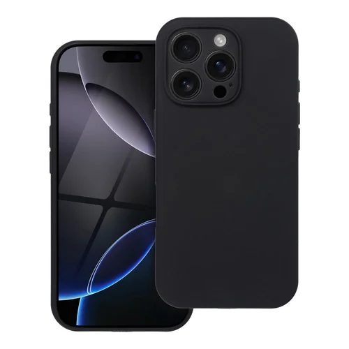 iPhone 15 Pro silikoninis dėklas, 2 mm, juodas, MagSafe image 2