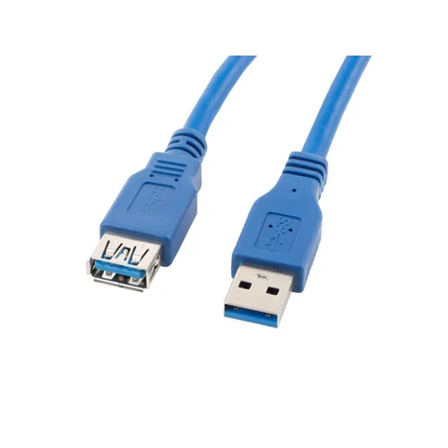 Lanberg CA-US3E-10CC-0018-B USB 3.0 laidas 1,8 m mėlynas image 1