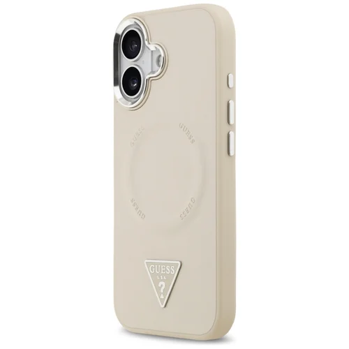 GUESS GUHMP17SPSDTSCME dėklas iPhone 17, smėlio spalvos image 2