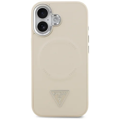 GUESS GUHMP17SPSDTSCME dėklas iPhone 17, smėlio spalvos image 3