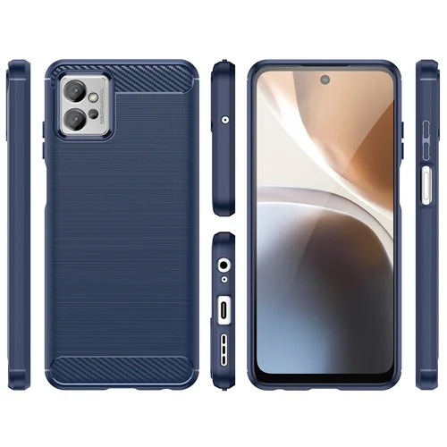 Realme Narzo 50 5G Carbon Case TPU dėklas, juodas image 2