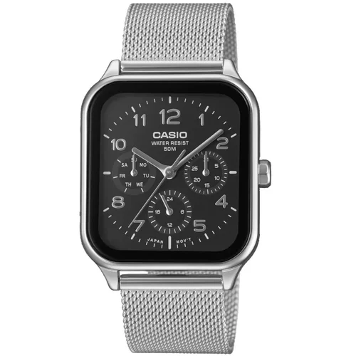 CASIO MTP-M306M-1A vyriškas laikrodis, sidabrinis image 1