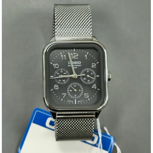 CASIO MTP-M306M-1A vyriškas laikrodis, sidabrinis image 2
