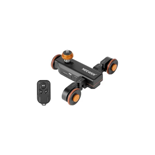 NEEWER DL100 motorizuotas 3 ratų kamerų dolly image 1