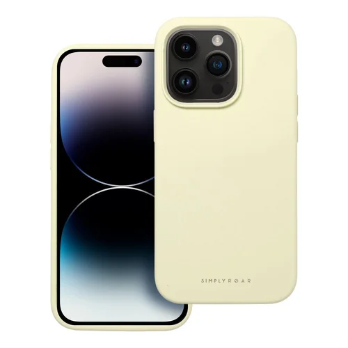 ROAR Cloud Skin silikoninis dėklas iPhone 16e, šviesiai geltonas image 3