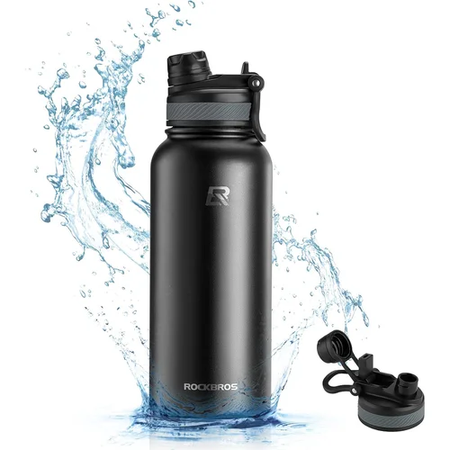 Rockbros 35210029001 550 ml termosinis butelis, juodas image 3