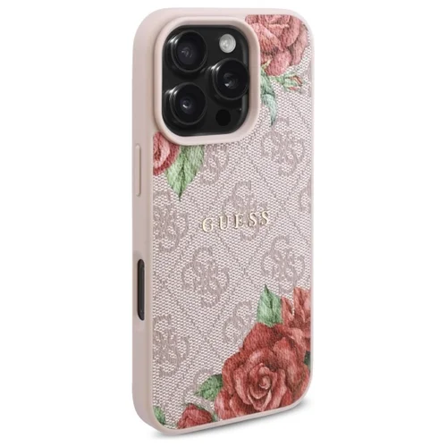 Guess GUHMP16LP4ROPEMCP dėklas iPhone 16 Pro, rožinis image 3
