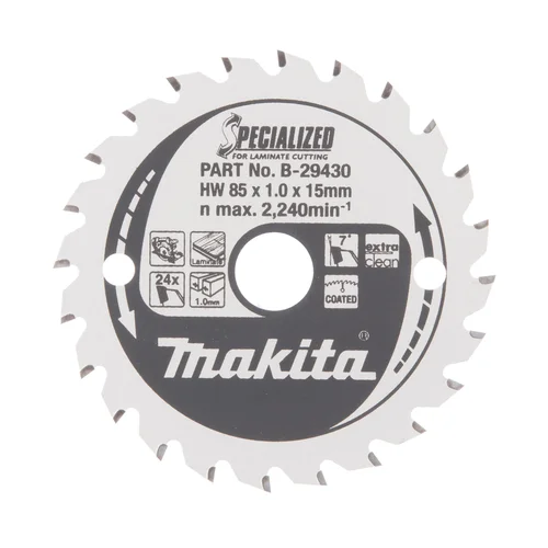 Makita B-29430 SPECIALIZED, 85×1×15 mm, 7°, T24 image 1