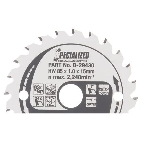 Makita B-29430 SPECIALIZED, 85×1×15 mm, 7°, T24 image 2