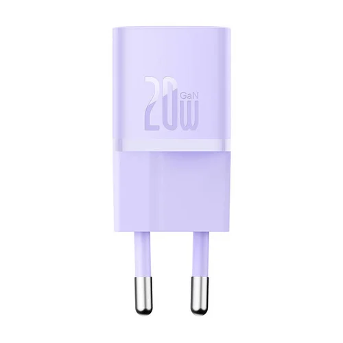 Baseus GaN5 CCGN050105 20 W violetinis sieninis įkroviklis image 2