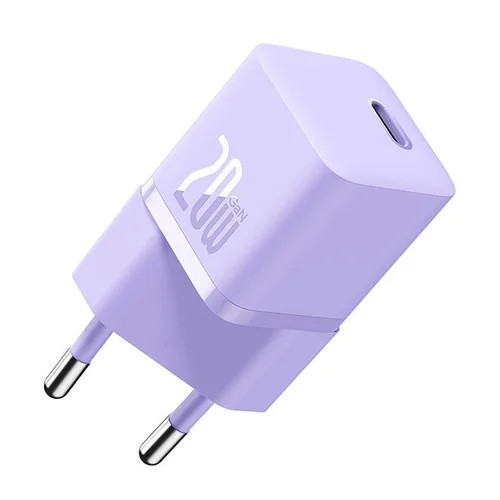 Baseus GaN5 CCGN050105 20 W violetinis sieninis įkroviklis image 3
