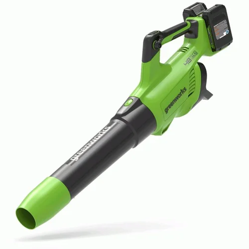 Greenworks G24X2ABK2x Akumuliatorinis lapų pūstuvas, 48 V image 1