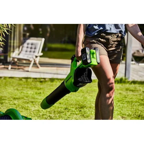 Greenworks G24X2ABK2x Akumuliatorinis lapų pūstuvas, 48 V image 3