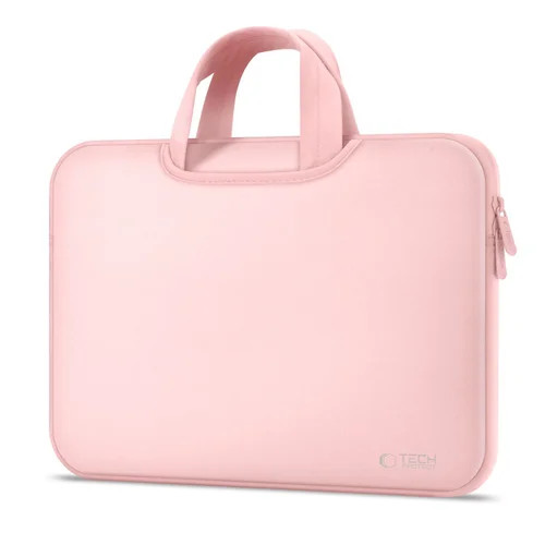 Tech-Protect neopreno dėklas 13–14 col. nešiojamajam kompiuteriui, rožinis image 2