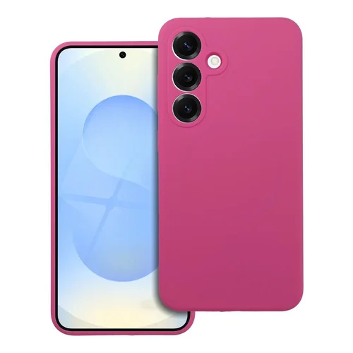 Samsung S25 Ultra 2 mm silikoninis dėklas, rožinis image 2