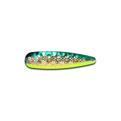 Warrior Standart 100 mm masalas, 043 Holo-Green Dolphin (Gold) image 2