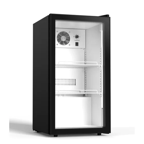 GUZZANTI GZ 110G juodas šaldytuvas-vitrina image 2