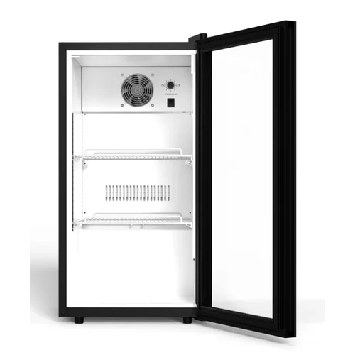 GUZZANTI GZ 110G juodas šaldytuvas-vitrina image 3
