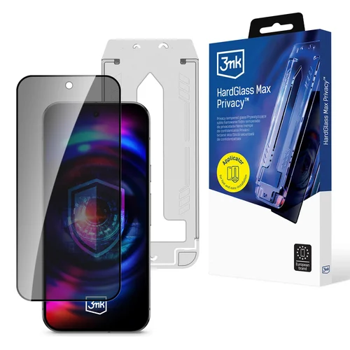 3mk HardGlass Max Privacy grūdintas stiklas Google Pixel 10/10 Pro image 1