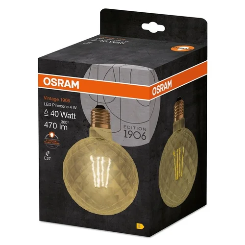 Osram LED lemputė E27 balta, 4.5 W, 470 lm image 2