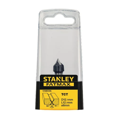 Stanley FatMax TCT Freza V-griovelis 90° 12,7 mm image 2