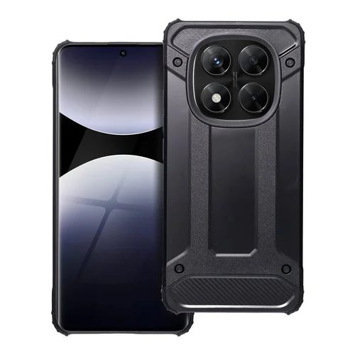 ARMOR dėklas Xiaomi Redmi Note 14 5G, juodas image 1