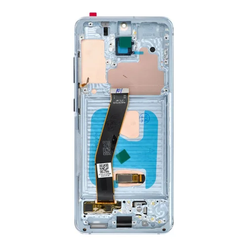 Samsung S20 4G SOFT OLED ekranas su rėmu, mėlynas image 1
