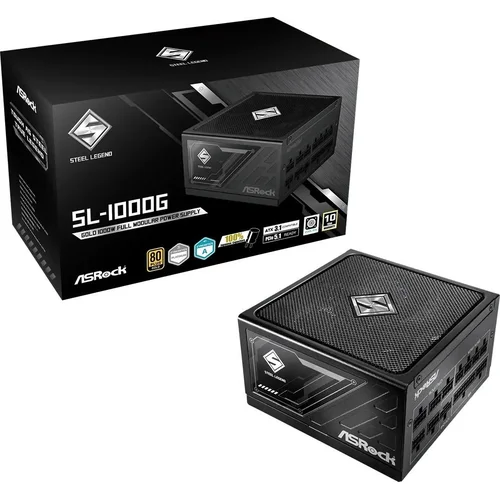 ASRock STEEL LEGEND 1000 W 80 PLUS Gold (90-UXS100-GFEAAA) image 1