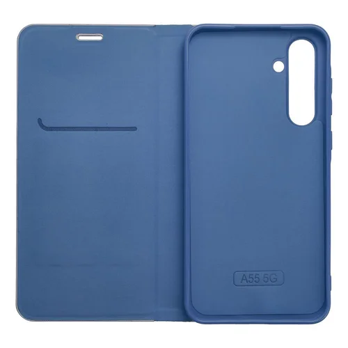 LUNA anglies tekstūros knyginis dėklas Xiaomi 14T, mėlynas image 3