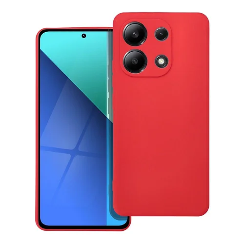 Xiaomi Redmi Note 13 4G raudonas silikoninis dėklas image 1